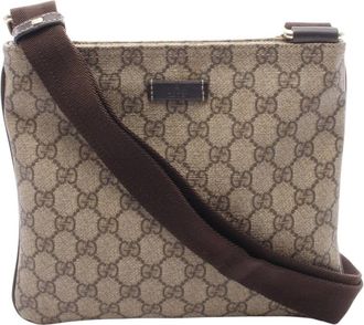 Gucci Pre-owned Gucci GG Supreme Crossbody Unisex XOFGOV9YP5QQFE78