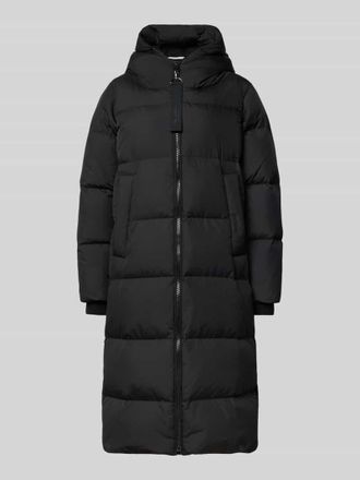Marc O'Polo Regular Fit Daunenmantel mit Zweiwege-Rei&szlig;verschluss in Black, Gr&ouml;&szlig;e 34