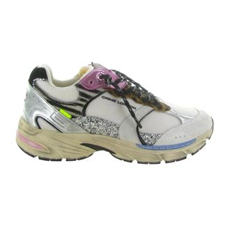 Crime London Schoenen, Dames, Wit, 40 EU, Fugitive 9094 Multi Schoenen