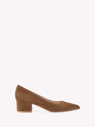 Gianvito Rossi Piper Pump 45 in Brown at Nordstrom, Size 39.5