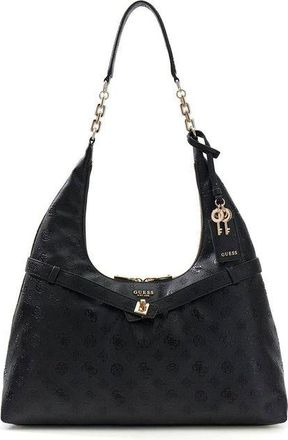 Guess Hobo Tas Zwart Logo