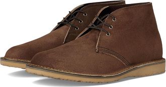 Red Wing Shoes Weekend Chukka Mens Lace-up Boots Chocolate Muleskinner : 11.5 D (M), Leather