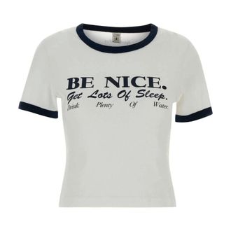 Sporty & Rich Dames, Tops, Wit, Maat: S Katoen