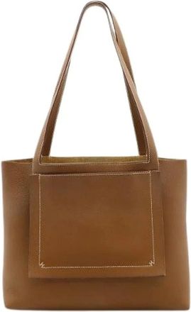 Herm&egrave;s Pre-owned Cabas Elier 31 Borsa Tote - - Pre-owned - Donna - Marrone - ONE SIZE