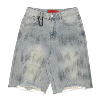 Acupuncture Acupuncture - Ocean Front Short Rise Wash - Heren - Korte broeken - Blauw - Maat: W32 Katoen
