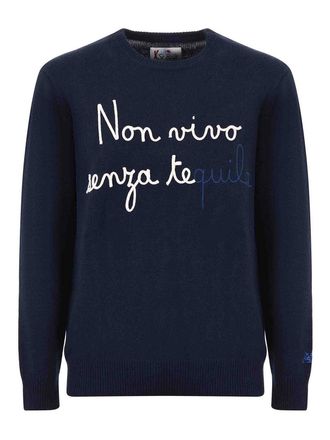 MC2 Saint Barth Sweater In Wool And Cashmere Blend