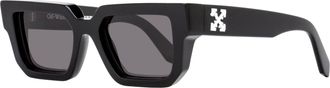 Off-white Unisex Geometric Silverstone Sunglasses OERI146 1007 Black 52mm