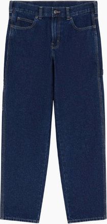 Dickies Mens Dickies 993 Regular Tapered Dark Indigo Carpenter Jeans - Blue - Size: 32/32