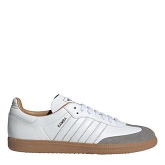 adidas Originals Mens Samba Og Mii in Core White - Size UK 10.5