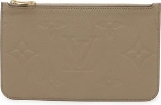 Louis Vuitton Monogram Empreinte Tourterelle Monogram Empreinte Pouch (Pre-Owned)