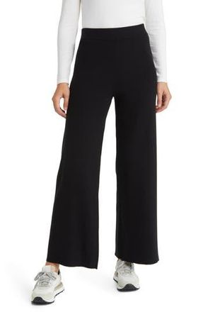 Rails Krista Knit Wide Leg Pants in Black at Nordstrom Rack, Size X-Large