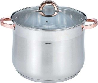 OEM Olla Grande De Acero Para Catering, 13 L, 28 Cm, Oro Rosa, Klausberg Kb-7795