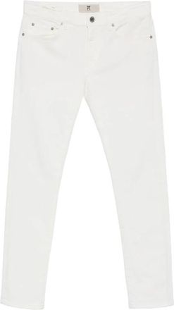 PT01 Swing Jeans - Heren - Slim Fit Jeans - Wit - W33 - Katoen - Jeans