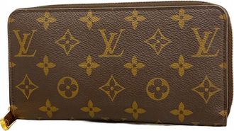 Louis Vuitton Brown Coquelicots Long Wallet (Bi-Fold) (Pre-Owned)