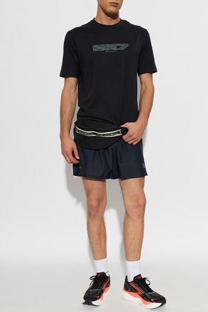 Emporio Armani Training Shorts, Mens, Black