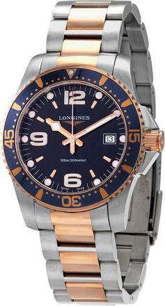 Longines Pre-owned Longines HydroConquest Quartz Blue Dial Mens Watch L3.740.3.98.7