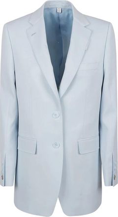 Burberry Lorie Blazer - Dames - Blazers - Blauw - XS - Wol - Jassen