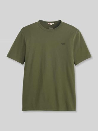 Levi's Regular Fit T-Shirt aus reiner Baumwolle in Oliv, Gr&ouml;&szlig;e XL