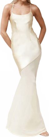 Runaway The Label Samani Maxi Dress In Lemon