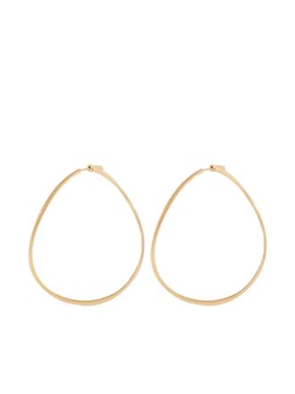 Anita Ko 14k rose gold Twisted earrings - women - 14kt Rose Gold - One Size - Pink