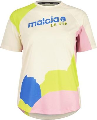 Maloja MontvalezanM. Multi 1/2 Velotrikot f&uuml;r Damen | wei&szlig;