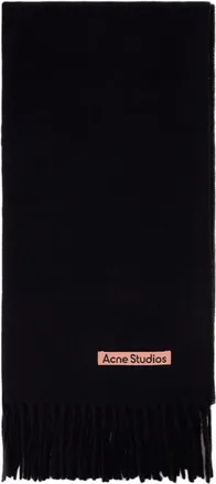 Acne Studios Canada Scarf - Accessories - unisex - Negro - ONE SIZE