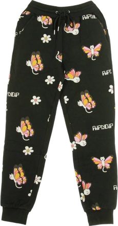 Ripndip Butterfly Sweat Pants - Heren - Sweatpants - Zwart - XL - Katoen - Broeken
