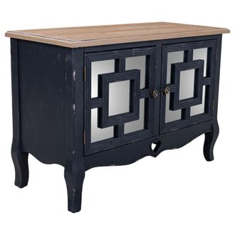 Wanderlust Deco Wanderlust Deco - Recibidor De Madera Negro 83x36x56,5