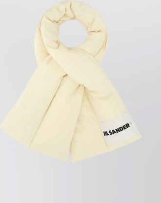 Jil Sander cream scarf - wide width