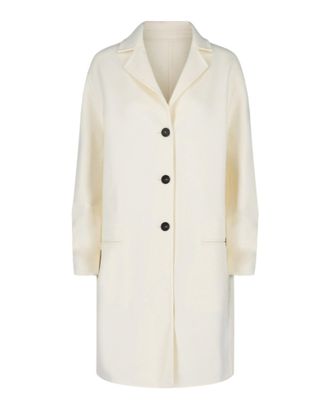 Ferragamo Wool-Blend Lapel Coat