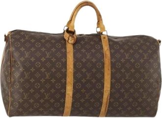 Louis Vuitton Pre-owned Weekend Bags, female, Brown, Size: ONE SIZE Pre-owned Boston Bag