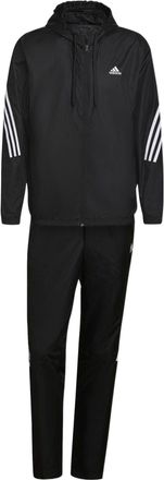 adidas Sportswear Hooded Track Suit Asia Sizing Black White H15580