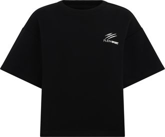 Plein Sport Round Neck T-Shirt Icon Scratch
