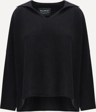 Alanui Maglione con colletto polo Woman S