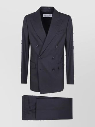 Dries Van Noten wool double breasted coat