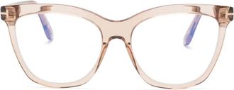 Tom Ford Eyewear Occhiali squadrati - Toni neutri
