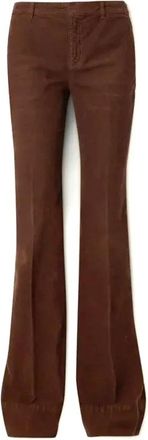 Saint Laurent Pantalone - Dames - Broeken - Bruin - Maat: W30