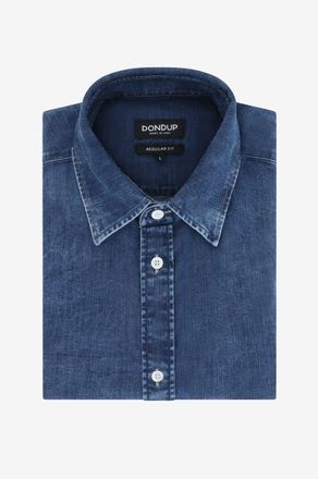 Dondup Lang&auml;rmeliges Hemd aus Baumwolle