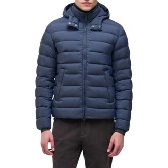 Colmar Gewatteerde Donsjas - Heren - Jassen - Blauw - Maat: L