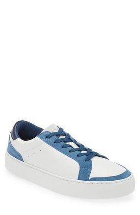 G. Brown Dynamic Low Top Sneaker in White/Blue at Nordstrom, Size 10.5