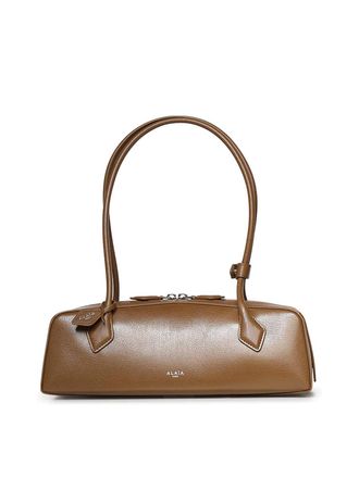 Alaia Le Teckel Medium Leather Shoulder Bag
