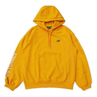 New Balance (WMNS) New Balance Sleeve Casual Sports Pullover Yellow NC933032-MUS