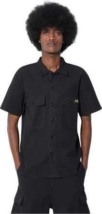 Stan Ray Short Sleeve Shirts - Heren - Korte mouwen Overhemden - Zwart - L - Overhemden