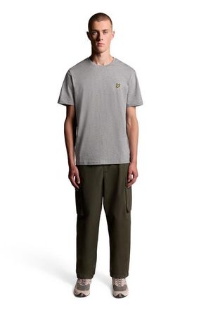 Lyle & Scott Crew Neck Short Sleeve T-Shirt in Mid Grey Marl at Nordstrom, Size Xx-Large