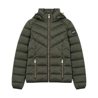 Yes-Zee Chaqueta Acolchada - Jackets - Mujer - Verde - XS