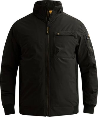 PME Legend Hudson Bomber Jacket - Heren - Jassen - Zwart - Maat: 2XL Leer