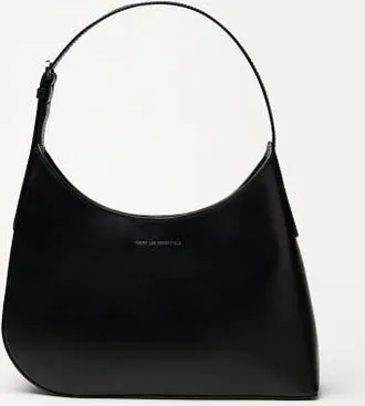 Want Les Essentiels Arch Smooth Leather Shoulder Bag in Black at Nordstrom