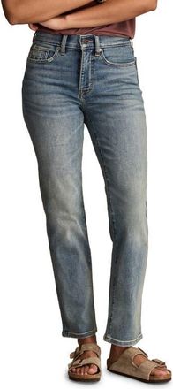 Lucky Brand Zoe Straight Leg Jeans in Antigravity Wash at Nordstrom, Size 24 X 27