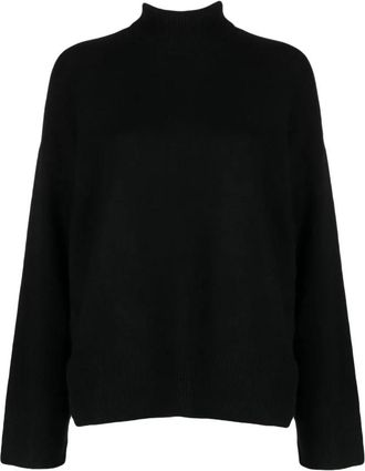 Le Kasha Turtleneck Trui - Dames - Coltruien - Zwart - ONE Size - Truien & Vesten