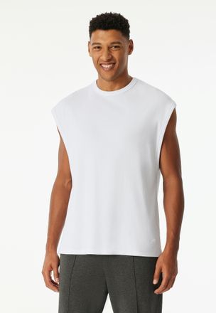 Schiesser T-Shirt SCHIESSER Schiesser 150 Years, Herren, Gr. 48, weiss (wei&szlig;), Rippware, Obermaterial: 90% Baumwolle, 10% Elasthan, bequem h&uuml;ftbedeckend, Rundha